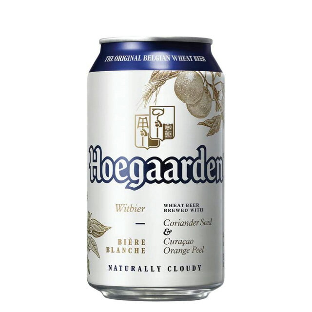 [6缶セット] ヒューガルデン ホワイト 4.9度 330ml×6本 缶 ビール 輸入ビール 海外ビール【 酒 缶ビール ベルギービール ギフト プレゼント 海外 晩酌 家飲み お酒 宅飲み ベルギー ビール缶 家用 アルコール飲料 家庭用 お祝い 】【ワインならリカオ—】のサムネイル