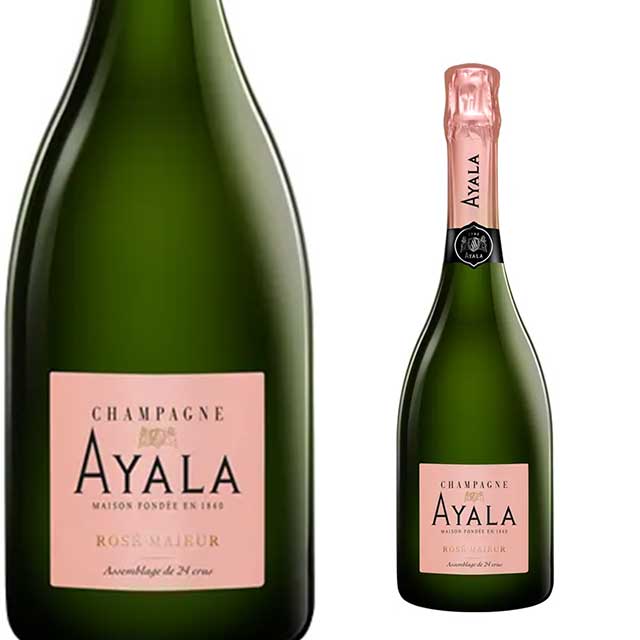 アヤラ ロゼ マジュール 750ml 箱なし シャンパーニュ スパークリングワイン シャンパン フランス【ワインならリカオー】