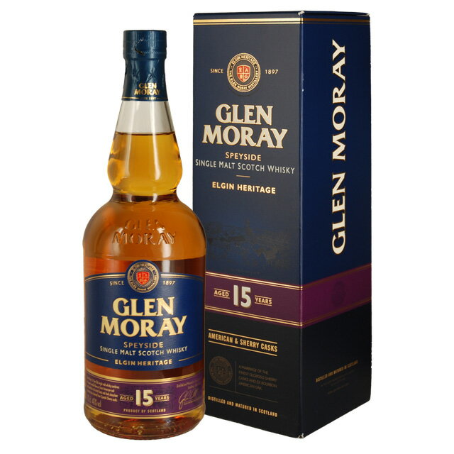 [箱入] グレンマレイ 15年 40度 700ml スコッチ シングルモルト ウイスキー スペイサイド【ワインならリカオー】