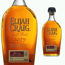 ELIJAH CRAIG SMALL BATCH"エライジャ・クレイグ"は、最初のバーボン製造者と伝えられていることから"バーボンの父"として称えられている、ケンタッキー開拓時代のプロテスタント、バプティスト派の聖職者エライジャ・クレイグ牧師にちなんで名付けられたバーボンです。牧師の名に恥じないバーボンを造ろうと、企画から25年もの歳月をかけて製品化されています。エライジャ・クレイグスモールバッチは米ウイスキー・アドボケート誌が選出する2017年TOP20ウイスキーでNo.1ウイスキーに選出されました。エライジャ・クレイグは世界第2位(IWSR2017調べ)の販売量を誇るヘブン・ヒル社の製品で、エライジャ・クレイグスモールバッチはエライジャ・クレイグから少量生産されたバーボンウイスキーです。----------------------------------------------------------------------- 【産地】 アメリカ/ケンタッキー 【生産者】 ヘヴン・ヒル 【度数】 47度 【内容量】 750ml -----------------------------------------------□お酒 引越し 挨拶 定年退職 退職祝い 就職祝い 彼氏 彼女 ギフト 内祝い 退職 お礼 誕生日 プレゼント 結婚祝い ウイスキー バーボン ウィスキー 洋酒 通販 楽天リカオー結婚引出物 結婚内祝い 結婚御祝い 快気祝い 全快祝い 新築内祝い 上棟祝い 長寿祝い 就職内祝い 他各種内祝い・お返し 新築祝い 初老祝い 古稀祝い 喜寿祝い 傘寿祝い 米寿祝い 卒寿祝い 白寿祝い 長寿祝い お返し お中元・お歳暮 年始挨拶 ゴルフコンペ 記念品 賞品 暑中見舞い 残暑見舞い 【ギフト包装一覧はこちら】