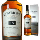 BOWMORE [箱入] ボウモア 15年 ゴールデン＆エレガント 43度 1000ml アイラ スコッチ 【スコッチウイスキー お酒 ウイスキー シングル