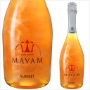 マバム サンセット ルミナス 750ml 箱なし 【 お酒 スパークリングワイン 甘口 スパークリング ワイン 女性 引越し祝い 酒 洋酒 誕生日 お祝い 還暦...
