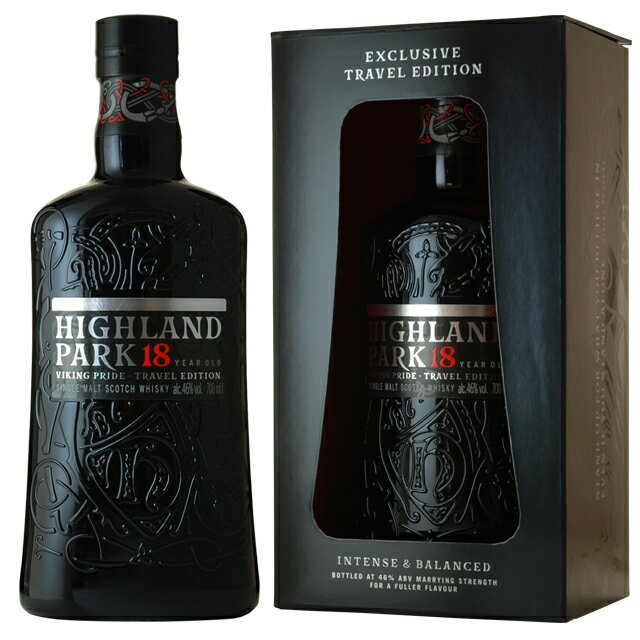 HIGHLAND PARK 18YEARS OLD EXCLUSIVE TRAVEL EDITION1790年にオークニー諸島メインランド島に建てられた世界最北端の蒸留所で造られるハイランド・パーク。しっかりとした骨格をもち、豊かなピート香と甘い香りが特徴のアイランズ・モルト・スコッチです。-----------------------------------------------------------------------【産地】イギリス/スコットランド/アイランズ【生産者】ハイランド ディスティラリーズ社【度数】46度【容量】700ml-----------------------------------------------------------------------お酒 引越し 挨拶 就職祝い 退職祝い 結婚祝い 新築祝い 快気祝い 全快祝い還暦祝い 長寿祝い 内祝い開店祝い お返し 手土産 ディナーパーティ 誕生日 ギフト 引出物 記念品 ゴルフコンペ 御中元 お中元 お歳暮 御歳暮 暑中見舞い 残暑見舞い 年末年始 お正月 父の日 母の日【ギフト包装はこちら】