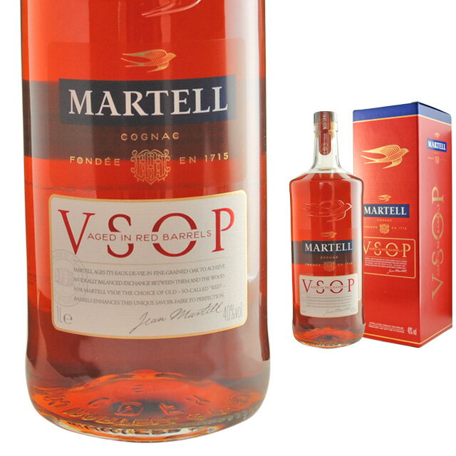  マーテル VSOP 40度 1000ml ブランデー コニャック 1L