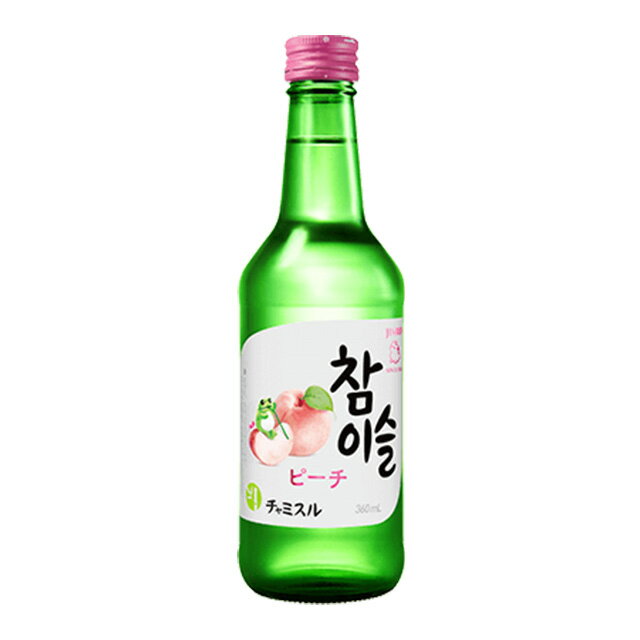 チャミスル ピーチ 13度 360ml 箱なし 韓国 リキュール 焼酎 眞露 JINRO 【 酒 お酒 フルーツ フルーツのお酒 さけ おさけ アルコール飲料 業務用 家庭用 パーティー お祝い 誕生日 ギフト 美…