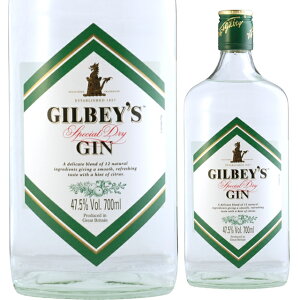 ギルビー ジン 47.5度 700ml 箱なし カクテル スピリッツ【 お酒 酒 記念日 結婚祝い イギリス クラブ おうち時間 蒸留酒 業務用 美味しいお酒 宅飲み お返し 家庭用 宅呑み 家呑み ひとり飲み 手土産 家飲み 飲み会 居酒屋 おさけ 宴会 】【ワインならリカオー】