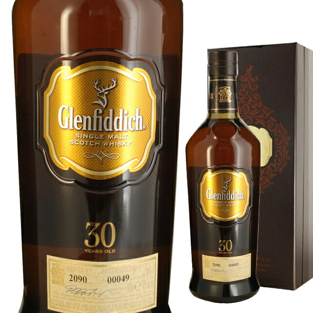 GLENFIDDICH [キャップに傷み][ボックス入] グレンフィディック 30年 43度 700ml ウイスキー シングルモルト【酒 お酒 家飲み 洋酒 蒸留酒