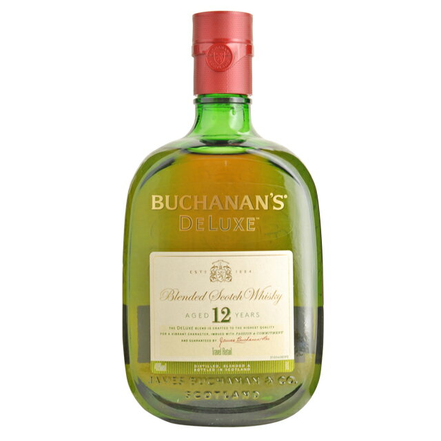 BUCHANAN'S DELUXE AGED12YEARSブキャナン デラックス 12年は、約100年の伝統を誇り、世界で最も象徴的で受賞歴のある高級スコッチ ウイスキー ブランドの1つです。ソフトでフルーティーな風味があり、オレンジとチョコレートのノートが特徴です。ロックやソーダでサーブしたり、オレンジピールを添えてお愉しみいただけます。-----------------------------------------------------------------------【産地】 イギリス/スコットランド【生産者】 ジェームズ・ブキャナン【度数】40度【容量】1000ml-----------------------------------------------------------------------お酒 引越し 挨拶 就職祝い 退職祝い 結婚祝い 新築祝い 快気祝い 全快祝い還暦祝い 長寿祝い 内祝い開店祝い お返し 手土産 ディナーパーティ 誕生日 ギフト 引出物 記念品 ゴルフコンペ 御中元 お中元 お歳暮 御歳暮 暑中見舞い 残暑見舞い 年末年始 お正月　父の日 母の日【ギフト包装はこちら】