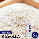 令和6年産 もち米 5kg 秋田県産 きぬのはだ もち精米 もち玄米【送料無料】【沖縄別途2,200円加算】【注文数×個数口にてお届け】