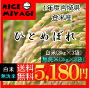 【歳末SALE】新米30年度【送料無料】宮城県登米産 ひとめ...