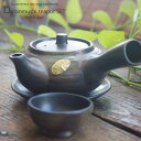 和食器 忘れてませんか?秋味覚の準備 黒吹き急須スタイル 土瓶蒸し 土瓶むし セット 陶器 食器 まつたけ 松茸 おうち