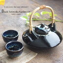 美濃焼 天目流 燗瓶セット 酒器セット 和食器 食器セット ペア