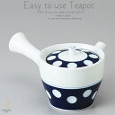 和食器 美味しい お茶 でご招待有田焼 水玉中 急須 ティーポット 茶器 食器 緑茶 紅茶 ハーブティー おうち うつわ 陶器 日本製