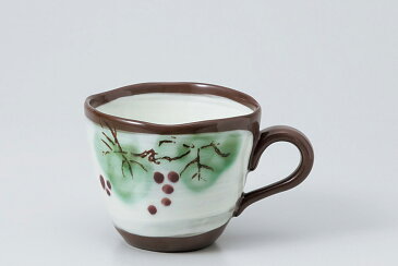 和食器 粉引ぶどう マグカップ カフェ コーヒー 紅茶 珈琲 お茶 オフィス おうち 食器 陶器 おしゃれ うつわ
