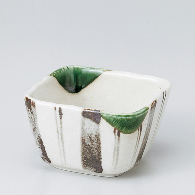 和食器志野織部十草角3.6小鉢ボウ...