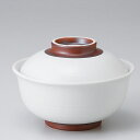 和食器 フタをあけてふわぁーっと 白化粧 反り型小円菓子碗 蓋物 スープ 陶器 うつわ ごはん おうち おしゃれ スープポット 汁碗 デザート カップ