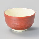 和食器 朱巻志野6ロクロ目丼 14.3×8.4cm 丼 どんぶり 鉢 ボウル うつわ 陶器 おしゃれ おうち 軽井沢 春日井
