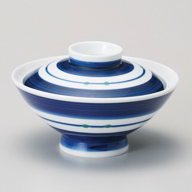 和食器 ゴス巻梅蓋付大茶 14.7×9cm 丼 どんぶり 鉢 ボウル うつわ 陶器 おしゃれ おうち 軽井沢 春日井