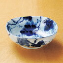 和食器 藍染ぶどう三角鉢 16.7×6.2cm 中鉢 ボウル サラダ おかず おうち うつわ 陶器 カフェ おしゃれ 軽井沢 春日井