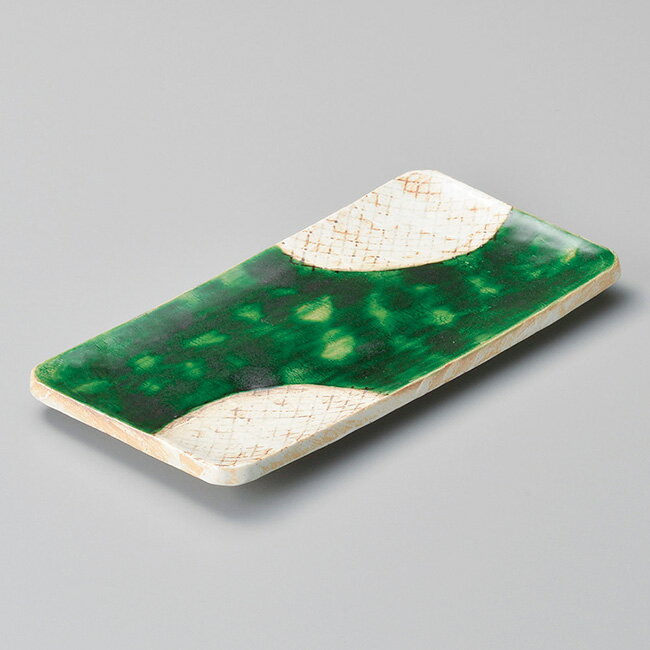 和食器志野織部まな板皿34.7×1...