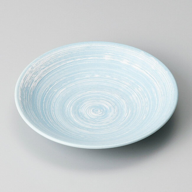 和食器 小さな水色しぶきリップル 14.5×2.9cm 小皿 豆皿 お醤油 プチ うつわ 陶器 カフェ おしゃれ おうち 軽井沢 春日井