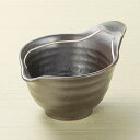 和食器 小さな 鉄釉ライン納豆鉢 15.5×11.3×8.5cm 小鉢 豆鉢 うつわ 陶器 おうち おしゃれ