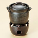 和食器 黒釉ご飯釜のみ 単品 0.5合炊 萬古焼 土鍋 直火 耐熱 おうち ごはん おしゃれ プレゼント 陶器 うつわ