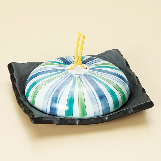 和食器 十草模様石目正角陶板鍋 小 蓋強化 土鍋 直火 耐熱 おうち ごはん おしゃれ プレゼント 陶器 うつわ