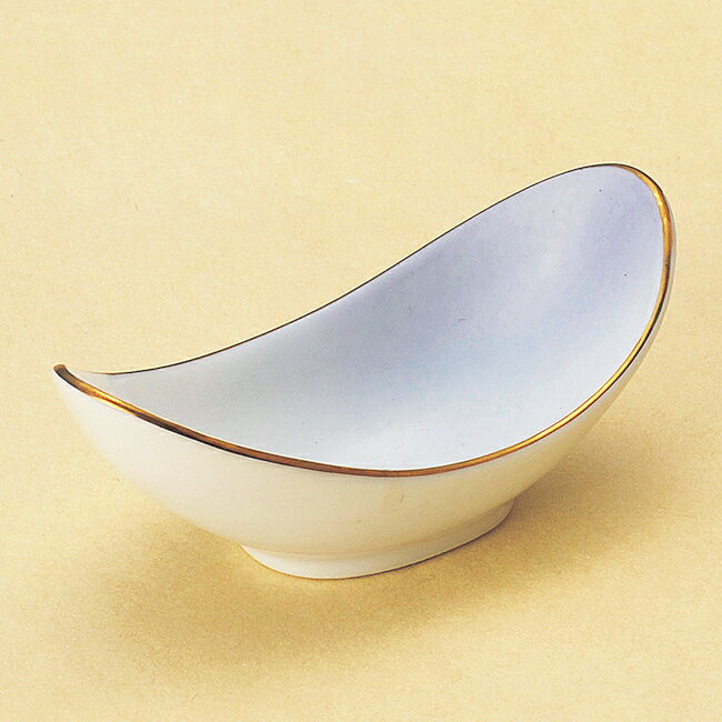 和食器 小さな渕金紫吹ねじり 小鉢 10.3×5×4.3cm うつわ 陶器 おしゃれ おうち