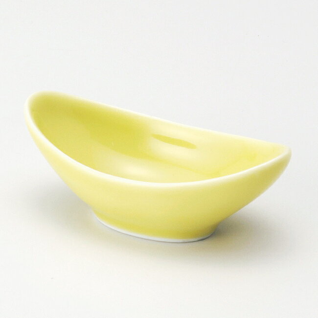 和食器 小さな月 小鉢黄 8.7×4.4×3.3cm うつわ 陶器 おしゃれ おうち
