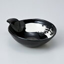 和食器 刷毛目軽かる黒 ブラック 呑水 天つゆ皿 とんすい 鍋 小鉢 ボウル 取り皿 うつわ おうちカフェ おうちごはん 軽井沢 春日井
