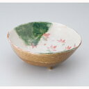 和食器 織部春秋三ツ足 中鉢 21×19×8cm サラダボール ボウル 煮物 おうちカフェ おうちごはん 軽井沢 春日井
