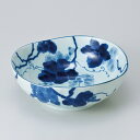 和食器 藍染ぶどう 三角 中鉢 16.7×6.1cm サラダボール ボウル 煮物 おうちカフェ おうちごはん 軽井沢 春日井