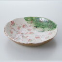 和食器 織部春秋丸盛鉢 大鉢 27.4×26.4×5.8cm サラダボール ボウル 煮物 おうちカフェ おうちごはん 軽井沢 春日井