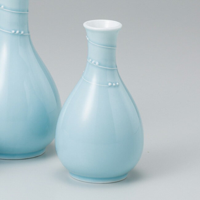 和食器 ペパーミントブルー うず一珍徳利 小 酒器 お酒 日本酒 おうちカフェ おうちごはん 軽井沢 春日井