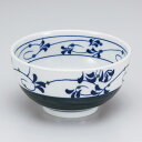 和食器 土岐唐草青 丼 φ12.8×7cm どんぶり 鉢 ボール ボウル うつわ 陶器 日本製 カフェ おうちごはん 軽井沢 春日井