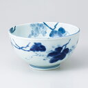 和食器 藍染ぶどうお好み碗 13.3×7.5cm 丼 どんぶり 鉢 ボール ボウル うつわ 陶器 日本製 カフェ おうちごはん 軽井沢 春日井