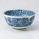 和食器 藍染タコ唐草 軽量丼 小 13.3×7.4cm どんぶり 鉢 ボール ボウル うつわ 陶器 日本製 カフェ おうちごはん 軽井沢 春日井