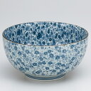 和食器 藍染小花 お好み丼 大 16×8.4cm どんぶり 鉢 ボール ボウル うつわ 陶器 日本製 カフェ おうちごはん 軽井沢 春日井