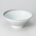和食器 グレー巻 丼 18.5×7cm どんぶり 鉢 ボール ボウル うつわ 陶器 日本製 カフェ おうちごはん 軽井沢 春日井
