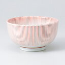 京十草 赤 軽量小丼 13×7.1cm 小さめどんぶり 鉢 ボール ボウル うつわ 陶器 日本製 カフェ おうちごはん 軽井沢 春日井