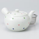 和食器 美味しい お茶 水玉淡雪急須 350cc ほうじ茶 緑茶 麦茶 うつわ 陶器 カフェ おうちごはん 軽井沢 春日井