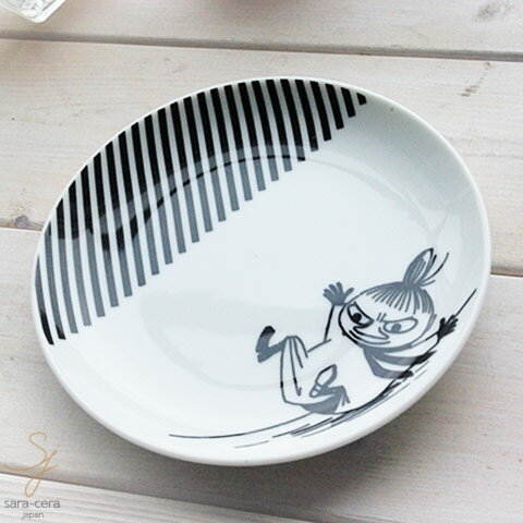 ムーミン モノクロシリーズ パンプレート 小皿 14.5cm (ミイ)【専用箱入り】のサムネイル