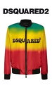 DSQUARED2(ディースクエアード)ボンバージャケット【正規品】【メンズ】【S71AN0413 S76686 】【レインボー】【アウター】【リフレクティブ】【SALE‼138600円→97020円約30％OFF】