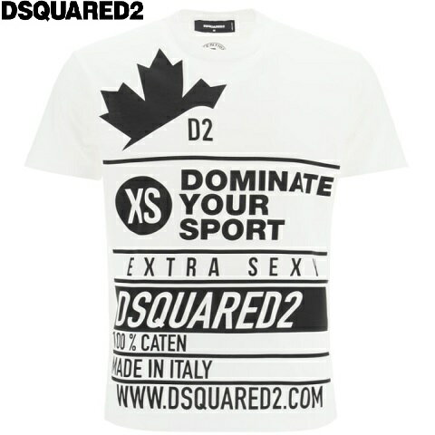 15 Offメール便7 Dsquared2 ディースクエアード プリントロゴtシャツ D2leaf Sport T Shirt 白 ホワイト S74gd04s 半袖 ブランドロゴ メンズ 無地 21春夏新作 Fender一番人気 トップスメンズファッション Insolite Guadeloupe Voyage Com