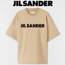 JIL SANDER (ジルサンダー)ロゴTシャツ【J21GC0001J20215236】【メンズ/レディース/ユニセックス】【ベージュ/キャメル/】【オーバー...
