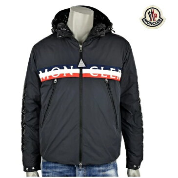 MONCLER(モンクレール)OLARGUES トリコロールライン ロゴ ブルゾン【黒/ブラック】【21SS】【ロゴ】【1B50A 54A91 998】【メンズ】【送料無料】【トリコロール】【OLARGUES】【163900円→148000円約10%OFF】