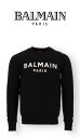BALMAIN(バルマン)クルーネックスウェット【メンズ/レディース/ユニセックス】【黒/ブラック】【XH1JQ005】【2022秋冬新作】【プルオーバー】【フ...