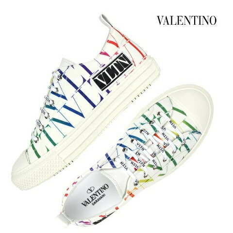 楽天RichwebshopVALENTINO（ヴァレンティノ）ファブリック VLTN TIMES GIGGIES ローカット スニーカー【白/ホワイト】【スニーカー】【VY2S0D57WEF 08V】【ファブリック製】【送料無料】【2021年新作】