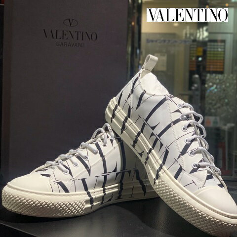 VALENTINO(ヴァレンティノ)ファブリック VLTN TIMES GIGGIES ローカット スニーカー【ホワイト×ブラック】【スニーカー】【VY2SOD57】【ファブリック製】【送料無料】【2021年新作】